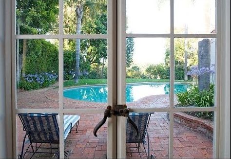 Marilyn Monroe's Brentwood House French Doors