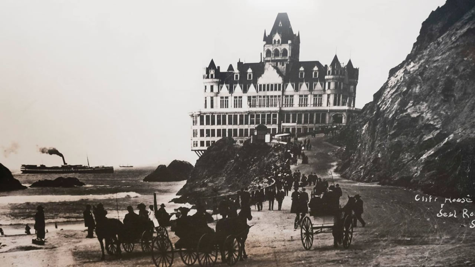 The Sutro Baths And Cliff House Of San Francisco 7870